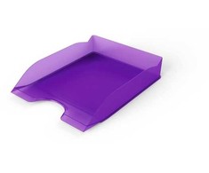 Durable ML Półka na dokumenty Basic A4 transparentna violetinė