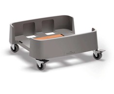Durable Atliekų konteineris DURABIN®, 90 l, grafito pilkumo, rPP