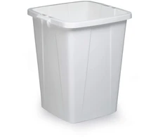 Durable Šiukšlių dėžė DURABIN® 90L kvadratinė, balta