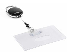 Durable Dėklas kortelei 54x87mm su ištraukiamu mechanizmu Jojo Style juodas 1 vnt. (890701)