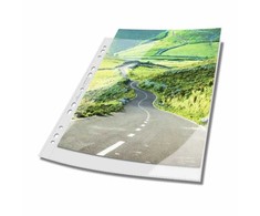Plakatas Durable DURABLE koszulki na dokumenty A4 PREMIUM rPP 100 vnt transpare