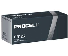 Duracell Baterija Procell - CR123A Ličio 10 vnt. Dėžutė