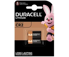 Duracell CR2, Vienkartinės baterijos, CR2, Ličio, 3 V, 2 vnt., Cilindrinės