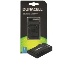 Duracell Skaitmeninio fotoaparato akumuliatoriaus įkroviklis, USB, Baterijos įkroviklis patalpoms, Nikon EN-EL19, Juodas, 5 V, 5 V
