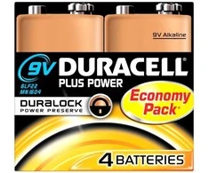 Duracell Duracell Batterie Plus NEW -9V (MN1604/6LR61) 4St.