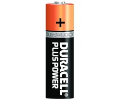 Duracell Plus, Vienkartinės baterijos, AA, Šarminės, 1,5 V, 8 vnt., Juoda, Auksinė