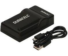 „Duracell“ skaitmeninio fotoaparato akumuliatoriaus įkroviklis, USB, Įkroviklis patalpoms, „Sony NP-BX1“, Juoda, 5 V, 5 V