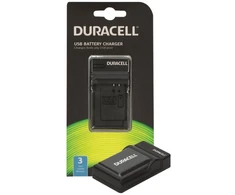 Duracell Skaitmeninio fotoaparato akumuliatoriaus įkroviklis, USB, Baterijos įkroviklis patalpoms, Sony NP-FW50, Juoda, 5 V, 5 V