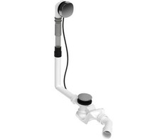Duravit Quadroval chromuotas kriauklės komplektas, 530 mm