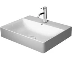 Duravit DuraSquare vask 60x47 - uden overløb med hanehul