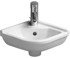 Duravit Praustuvas rankoms Starck3 kampinis 43x38cm hh &amp; o.l.