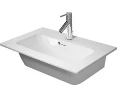 Duravit ME by Starck kriauklė 63x40cm - Kompaktiška su maišytuvo anga ir perpildymo anga