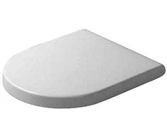 Duravit Starck 3 Toilet seat and cover, Baltas, CE (Pažeista pakuotė)