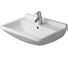 Duravit Starck 3 praustuvas 60 cm su kiauryme maišytuvui