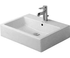 Duravit Vero praustuvas, baldinis praustuvas, viršuje montuojama plautuvė, keraminė, balta, 600 mm