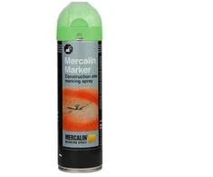 dva „Mercalin® Marker FL“ žymėjimo purškiklis, fluorescencinė žalia spalva