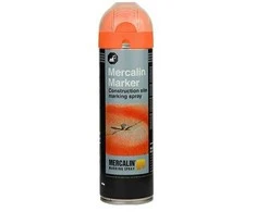 dva „Mercalin® Marker FL“ žymėjimo purškiklis, fluorescencinė oranžinė spalva