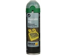dva MERCALIN žymėjimo purškiklis RS 500 ml. ŽALIAS - 1859110