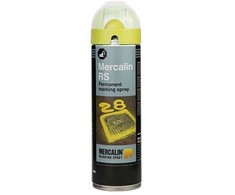Mercalin® RS žymeklio purškiklis 500 ml, geltonas