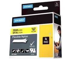 Dymo Schriftband (18491) Juodas Geltona (S0718090)