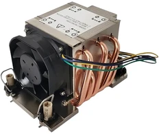 Dynatron S5, Oro vėsintuvas, 6 cm, 2300 RPM, 11000 RPM, Aliuminio, Juodas, Copper