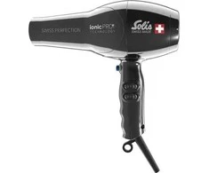 Solis Solis „Swiss Perfection 360 ionic Pro“ juodų plaukų džiovintuvas, 440 tipas