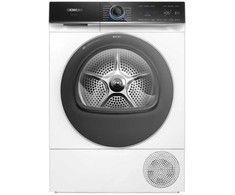 Džiovyklė Džiovintuvas drabužiams Siemens Siemens WQ46B2C40 iQ700 (baltas/juodas, 60 cm, Home Connect)