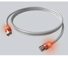 Easylan Patchkabel RJ45 kat. 6A S/FTP 1 m Pilka (CS1OxADAD0010)