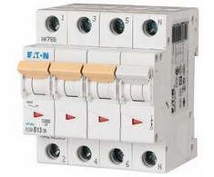 Eaton Corporation Automatinis žiedas 13A 3P+N C 4M 10KA