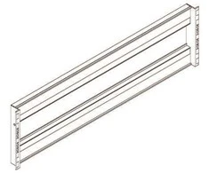 Eaton Electric EATON DIN dangtelio 4 x 1 modulio rinkinys, tarpas kiekvienam 4 modulių DIN bėgeliui yra 431 mm, atitinkantis 12 vnt. 2 polių jungiklių