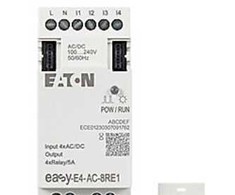 Eaton Įėjimų/išėjimų plėtinys easyE4 230VAC/DC 4DI 4DO-R EASY-E4-AC-8RE1 197221