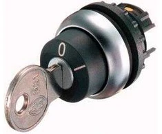 EATON raktinis jungiklis, Ø22 mm, 2 padėtys 0-1