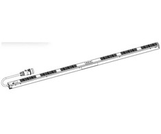 Eaton Corporation Eaton G4 Basic Rack PDU, 0U, 39U, įvestis IEC-60309, 3m laidas, 3ph, 11kW, 16A, 415/240V, 42 lizdai (24)C13, (18)C39