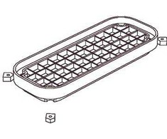 Eaton Electric Tabula flanšas su varžtais