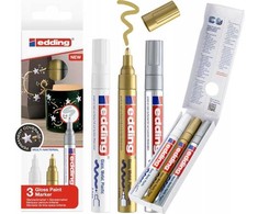 Edding blizgusis aliejinis markeris e-750 2-4 mm 3 vnt. mišinys