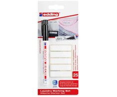 Edding 8408, Juodas, tip, Juodas, Raudona, Baltas, 0.75 mm, Cardboard, Glass, Metal, Paper, Plastic, Niemcy