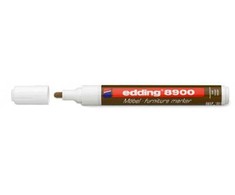 Edding Edding 8900, 1 pc(s), Brown, Fibre tip, Brown, Baltas, Plastic, Round