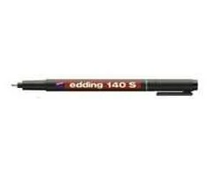 Edding 4-140003, mėlynas, ypač plonas, juodas, plastikas, apvalus, 0,3 mm