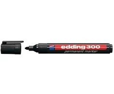 Edding OFC-ED300BK, Juodas, Juodas, 1.5 mm, 3 mm