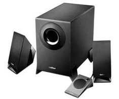 Kompiuterio kolonėlės Edifier M1360 - garsiakalbių sistema - PC - 2.1 kanalo - 8,5 vato (bendra galia)