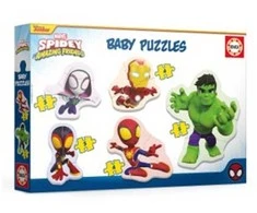 Dėlionė Educa – Baby Puzzles Spidey &amp; His Amazing Friends (80-19953)