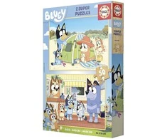 Educa dėlionė 2x50 vnt. - Bluey