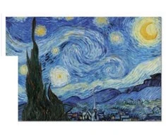 Educa Miniatiūra 1000 Žvaigždėta naktis, Van Gogh