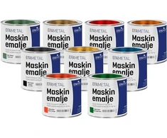 Efapaint As Mašininiai emaliai, juodi, 0,75 l - RAL 9005