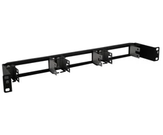 EFB Elektronik 46055.3 - Mounting bracket - Juodas - Steel - 4U - 480 mm - 100 mm