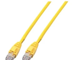 Efb Elektronik EFB RJ45 Patchkabel U/UTP, Cat.6, LSZH, CCA, 5m, gelb