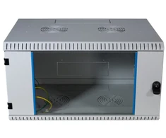 Efb Elektronik Spinta EFB EFB 19" sieninė spintelė 6U, fiksuota, 1 dalis, RAL7035, D=500