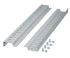 EFB Elektronik 691776.09 - Rack rail - Sidabrinis - Steel - 9U