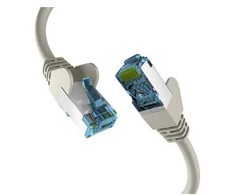 Efb Elektronik EFB EFB Netzwerkkabel CAT6a S/FTP PIMF mit CAT7 Rohkabel 10 Gigabit Ethernet Kupfer 0,5m grau