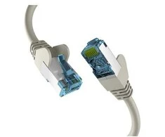EFB EFB Netzwerkkabel CAT6a S/FTP PIMF mit CAT7 Rohkabel 10 Gigabit Ethernet Kupfer 50m grau